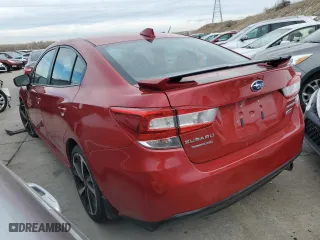 2020 Subaru Impreza Sport with VIN 4S3GKAL66L3603259, listed as a Copart auction lot 42655695 with 0 mi miles and Salvage Title. Bid and sale history available at carsss.com. Image 2.