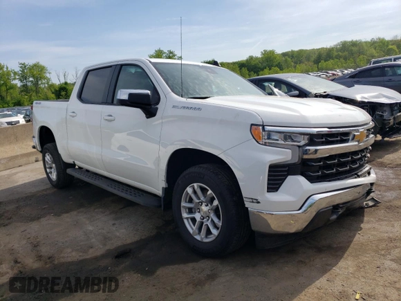2023 Chevrolet Silverado 1500 LT with VIN 3GCPDKEK7PG189292, listed as a Copart auction lot 54429724 with 11,331 mi miles and Salvage Title. Bid and sale history available at carsss.com. Image 4.