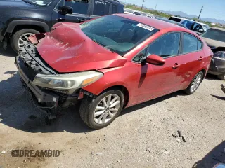 2017 Kia Forte S with VIN 3KPFL4A7XHE039847, listed as a Copart auction lot 70060934 with 87,867 mi miles and Salvage Title. Bid and sale history available at DreamBid. Image 1.