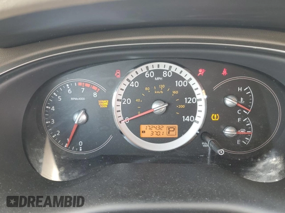 2008 Nissan Quest with VIN 5N1BV28U18N104617, listed as a Copart auction lot 69333144 with 172,432 mi miles and Salvage Title. Bid and sale history available at carsss.com. Image 9.