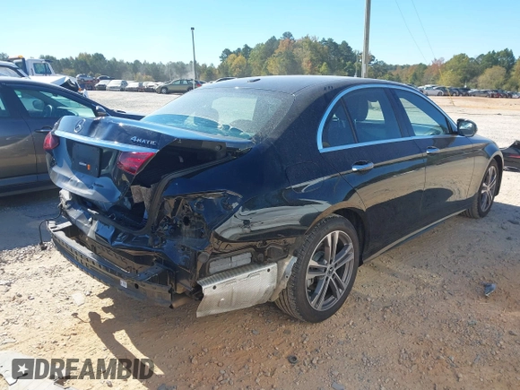 2021 Mercedes-Benz E 350 with VIN W1KZF8EB0MA947219, listed as a IAAI auction lot 40617447 with 59,873 mi miles and . Bid and sale history available at DreamBid. Image 4.