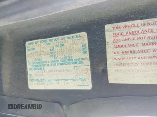 1989 Ford F-150 с VIN 1FTEF15YXKPA91958, выставлен на аукционе IAAI как лот 42390477 с пробегом 21 554 миль миль и . История ставок и продаж доступна на DreamBid. Изображение 9.