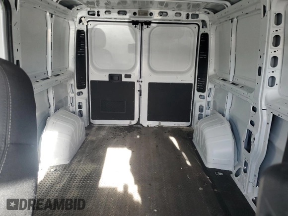 2024 Ram ProMaster Cargo Tradesman with VIN 3C6LRVVG0RE114324, listed as a Copart auction lot 83661704 with 8,722 mi miles and Salvage Title. Bid and sale history available at carsss.com. Image 10.