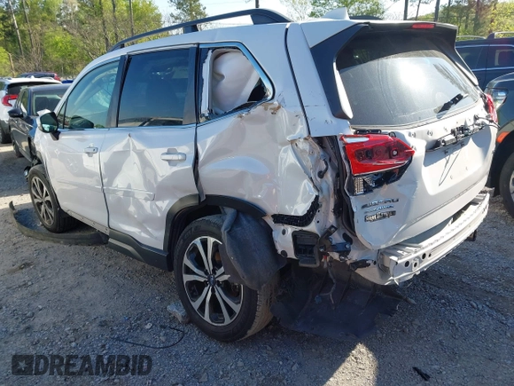 2021 Subaru Forester Limited with VIN JF2SKAUC7MH402832, listed as a IAAI auction lot 41995088 with 62,948 mi miles and . Bid and sale history available at DreamBid. Image 3.