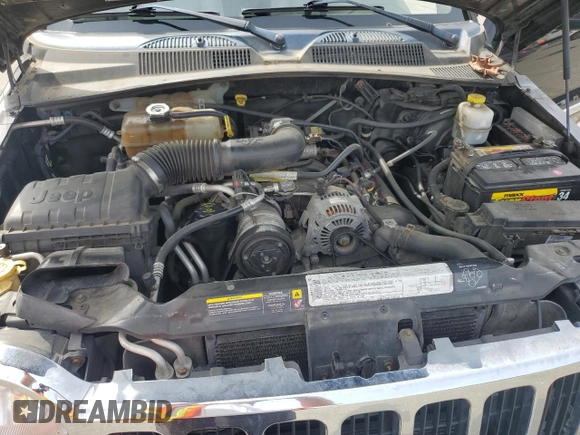 2006 Jeep Liberty Limited with VIN 1J4GK58K36W129443, listed as a Copart auction lot 55801865 with 135,306 mi miles and Salvage title. Bid and sale history available at DreamBid. Image 12.