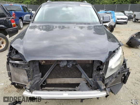 2014 Audi Q7 3.0T Premium with VIN WA1CGAFE3ED020786, listed as a Copart auction lot 63790064 with 0 mi miles and Salvage Title. Bid and sale history available at carsss.com. Image 5.