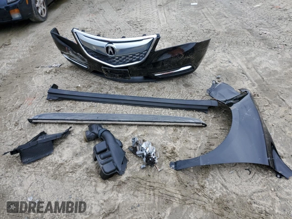 2016 Acura MDX Technology z VIN 5FRYD4H44GB043093, wystawiony jako Copart lot #56663955 z przebiegiem 204 655 mil mil oraz Szkoda całkowita • Salvage title. Historia ofert i sprzedaży dostępna na DreamBid. Obrazek 13.