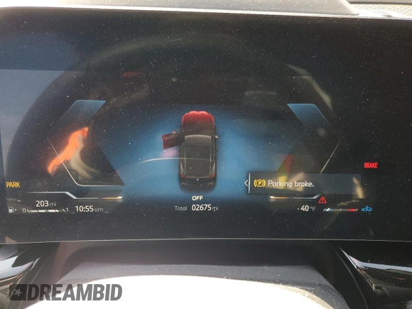 2025 BMW X2 xDrive28i z VIN WBX63GM09S5090407, wystawiony jako Copart lot #53988435 z przebiegiem 2 675 mil mil oraz Szkoda całkowita • Salvage title. Historia ofert i sprzedaży dostępna na DreamBid. Obrazek 9.