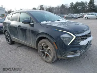 2023 Kia Sportage Hybrid EX with VIN KNDPVCAG1P7014004, listed as a IAAI auction lot 41225240 with 54,993 mi miles. Bid and sale history available at carsss.com. Image 1.