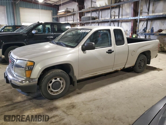 2007 GMC Canyon SL with VIN 1GTCS19E678218287, listed as a Copart auction lot 86194814 with 82,112 mi miles and Clean Title. Bid and sale history available at carsss.com. Image 1.