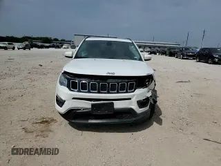 2020 Jeep Compass Latitude with VIN 3C4NJCBB4LT142992, listed as a Copart auction lot 51227255 with 72,935 mi miles and Salvage title. Bid and sale history available at DreamBid. Image 11.