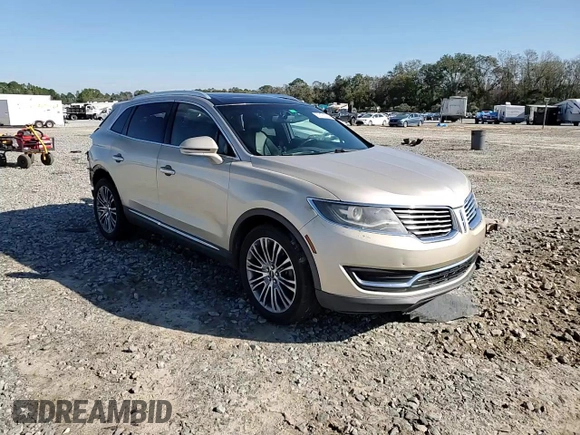 2017 Lincoln MKX Reserve with VIN 2LMPJ6LR0HBL10796, listed as a Copart auction lot 80153334 with 107,985 mi miles and Salvage Title. Bid and sale history available at carsss.com. Image 12.