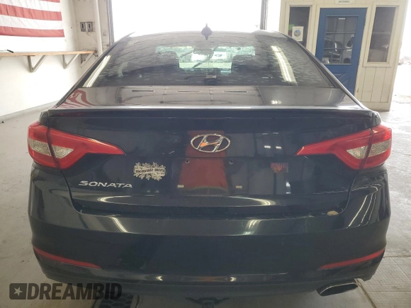 2016 Hyundai Sonata SE with VIN 5NPE24AFXGH351859, listed as a Copart auction lot 54092815 with 98,947 mi miles and Clean Title. Bid and sale history available at carsss.com. Image 6.