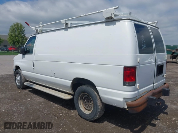 2014 Ford Econoline Cargo Commercial z VIN 1FTNE2EW8EDA43498, wystawiony jako IAAI lot #42222092 z przebiegiem 145 528 mil mil oraz . Historia ofert i sprzedaży dostępna na DreamBid. Obrazek 3.