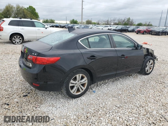 2013 Acura ILX with VIN 19VDE1F33DE022011, listed as a Copart auction lot 50583205 with 112,885 mi miles and Salvage Title. Bid and sale history available at carsss.com. Image 3.