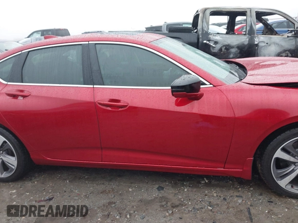 2021 Acura TLX w/Advance Package with VIN 19UUB5F66MA011980, listed as a IAAI auction lot 41570965 with 16,461 mi miles. Bid and sale history available at carsss.com. Image 13.