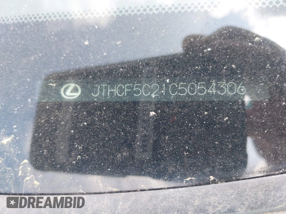 2012 Lexus IS 250 с VIN JTHCF5C21C5054306, выставлен на аукционе IAAI как лот 42097617 с пробегом 174 688 миль миль и . История ставок и продаж доступна на DreamBid. Изображение 9.