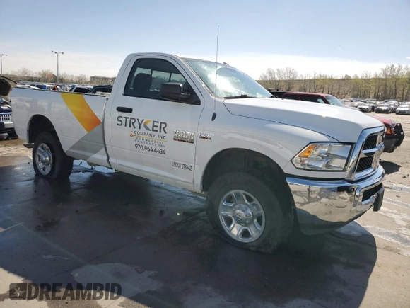 2018 Ram 2500 Tradesman with VIN 3C6LR5ATXJG243358, listed as a Copart auction lot 53749965 with 115,505 mi miles and Salvage Title. Bid and sale history available at carsss.com. Image 4.