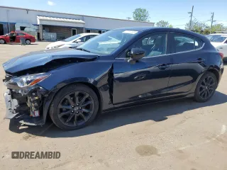2015 Mazda 3 S Grand Touring with VIN JM1BM1M35F1235665, listed as a Copart auction lot 57167335 with 87,232 mi miles and Salvage title. Bid and sale history available at DreamBid. Image 1.