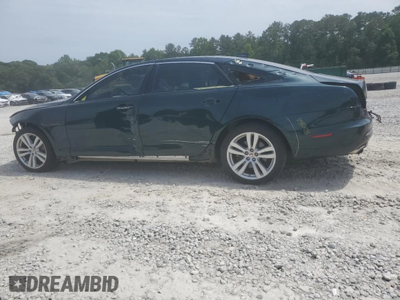 2017 Jaguar XJ Portfolio with VIN SAJWJ2GD7H8W11167, listed as a Copart auction lot 57103195 with 17,355 mi miles and Salvage title. Bid and sale history available at DreamBid. Image 2.