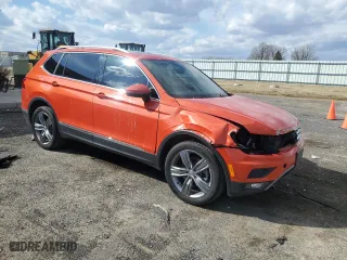 2019 Volkswagen Tiguan SEL Premium with VIN 3VV4B7AX4KM126301, listed as a Copart auction lot 50749905 with 66,100 mi miles and Salvage Title. Bid and sale history available at carsss.com. Image 4.
