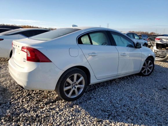 2016 Volvo S60 T5 Premier with VIN YV1612TK6G2395942, listed as a Copart auction lot 80284553 with 60,619 mi miles. Bid and sale history available at carsss.com. Image 3.