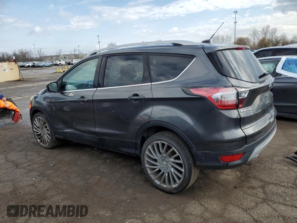 2017 Ford Escape Titanium with VIN 1FMCU0JD5HUA12471, listed as a Copart auction lot 53928975 with 96,616 mi miles and Clean Title. Bid and sale history available at carsss.com. Image 2.