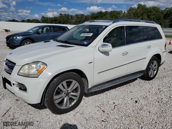 2010 Mercedes-Benz GL-Class GL 350 BlueTEC with VIN 4JGBF2FE7AA603184, listed as a Copart auction lot 69482604 with 204,568 mi miles and Salvage Title. Bid and sale history available at carsss.com. Image 1.