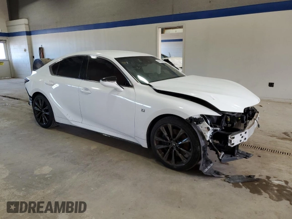2021 Lexus IS 350 F Sport z VIN JTHGZ1B2XM5041008, wystawiony jako Copart lot #49146365 z przebiegiem 44 926 mil mil oraz Szkoda całkowita • Salvage title. Historia ofert i sprzedaży dostępna na DreamBid. Obrazek 4.