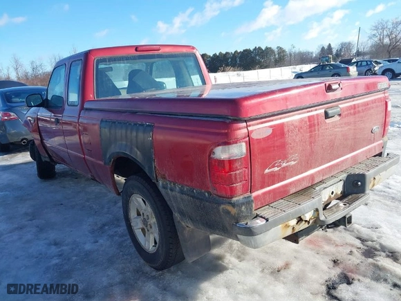 2003 Ford Ranger XL Fleet with VIN 1FTZR15E83TA48100, listed as a IAAI auction lot 41654484 with 96,820 mi miles. Bid and sale history available at carsss.com. Image 3.