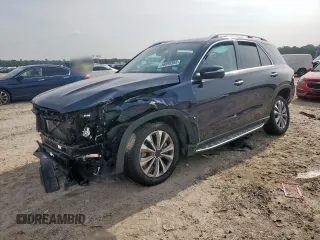 2022 Mercedes-Benz GLE 350 with VIN 4JGFB4JB6NA579312, listed as a Copart auction lot 59393955 with 40,351 mi miles and Salvage title. Bid and sale history available at DreamBid. Image 1.