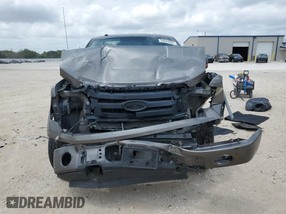 2010 Ford F-150 XL with VIN 1FTFW1EV9AFB85750, listed as a Copart auction lot 54044555 with 205,053 mi miles and Salvage Title. Bid and sale history available at carsss.com. Image 5.