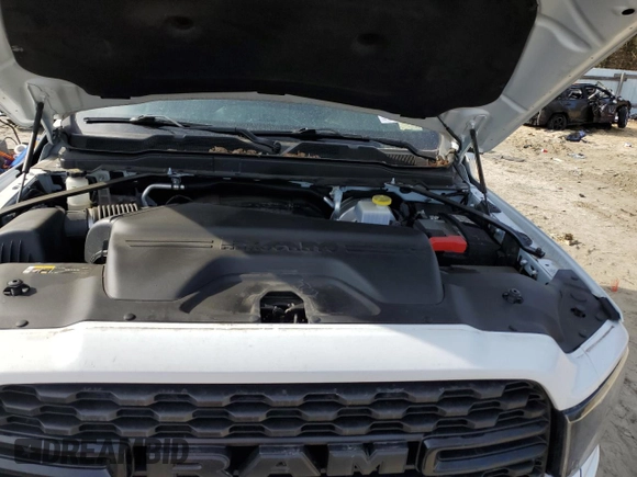 2022 Ram 2500 Big Horn with VIN 3C6UR5DJ8NG294488, listed as a Copart auction lot 47257305 with 26,942 mi miles and Salvage Title. Bid and sale history available at carsss.com. Image 11.