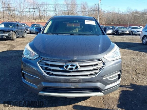2017 Hyundai Santa Fe 2.4L with VIN 5XYZTDLB0HG453575, listed as a IAAI auction lot 41036334 with 114,031 mi miles and . Bid and sale history available at DreamBid. Image 12.