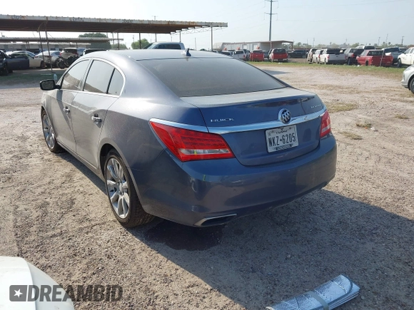 2014 Buick LaCrosse Premium I with VIN 1G4GD5G32EF140549, listed as a IAAI auction lot 41971535 with 1 mi miles. Bid and sale history available at carsss.com. Image 3.