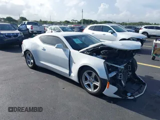 2019 Chevrolet Camaro 1LS with VIN 1G1FB1RX8K0112793, listed as a IAAI auction lot 42458471 with 127,265 mi miles and . Bid and sale history available at DreamBid. Image 1.