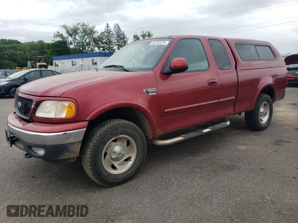 2000 Ford F-150 XL with VIN 1FTRX18L7YNA25693, listed as a Copart auction lot 55765234 with 0 mi miles and Clean Title. Bid and sale history available at carsss.com. Image 1.