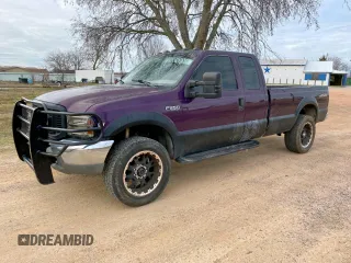 1999 Ford F-250 XL with VIN 1FTNX21F3XEA60268, listed as a Copart auction lot 57728745 with 288,983 mi miles and Clean title. Bid and sale history available at DreamBid. Image 2.