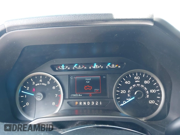 2016 Ford F-150 XLT with VIN 1FTEX1E88GFB80647, listed as a IAAI auction lot 42213706 with 70,022 mi miles and . Bid and sale history available at DreamBid. Image 7.