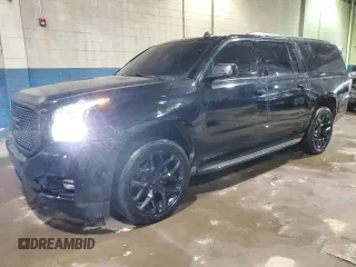 2015 GMC Yukon XL SLT with VIN 1GKS2HKC8FR259613, listed as a Copart auction lot 45114745 with 108,995 mi miles and Clean Title. Bid and sale history available at carsss.com. Image 1.