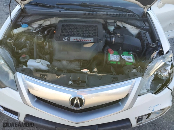 2010 Acura RDX Tech Pkg with VIN 5J8TB2H53AA000154, listed as a Copart auction lot 86106614 with 0 mi miles and Salvage Title. Bid and sale history available at carsss.com. Image 12.