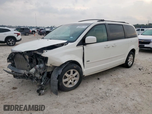 2008 Chrysler Town & Country Touring with VIN 2A8HR54P48R754428, listed as a Copart auction lot 57054175 with 124,211 mi miles and Salvage title. Bid and sale history available at DreamBid. Image 1.