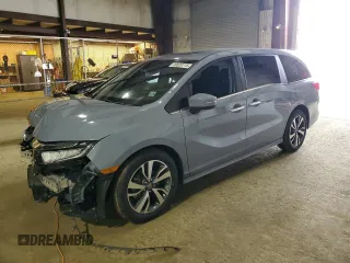 2024 Honda Odyssey Touring z VIN 5FNRL6H85RB023512, wystawiony jako Copart lot #49529715 z przebiegiem 53 070 mil mil oraz Szkoda całkowita • Salvage title. Historia ofert i sprzedaży dostępna na DreamBid. Obrazek 1.