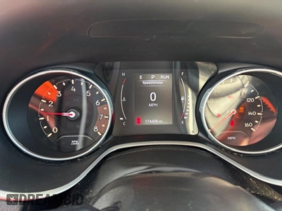 2019 Jeep Compass Altitude with VIN 3C4NJCBB4KT789164, listed as a Copart auction lot 44864535 with 174,406 mi miles and Non Repairable. Bid and sale history available at carsss.com. Image 9.