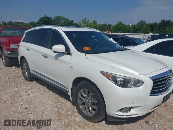 2015 Infiniti QX60 с VIN 5N1AL0MM5FC515734, выставлен на аукционе IAAI как лот 42341401 с пробегом 170 819 миль миль и . История ставок и продаж доступна на DreamBid. Изображение 1.