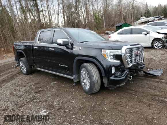 2022 GMC Sierra 1500 Limited Denali with VIN 3GTU9FEL9NG210967, listed as a Copart auction lot 79756674 with 27,791 mi miles and Salvage Title. Bid and sale history available at carsss.com. Image 4.