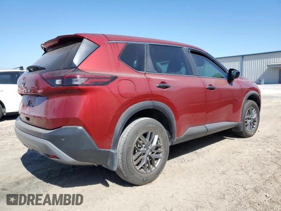 2023 Nissan Rogue S with VIN 5N1BT3AA9PC769884, listed as a Copart auction lot 52877805 with 23,086 mi miles and Salvage title. Bid and sale history available at DreamBid. Image 3.