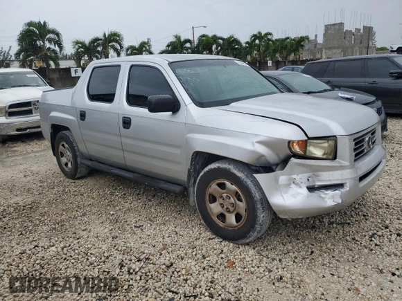 2007 Honda Ridgeline RT with VIN 2HJYK16247H552050, listed as a Copart auction lot 74324894 with 243,820 mi miles and Salvage Title. Bid and sale history available at carsss.com. Image 4.