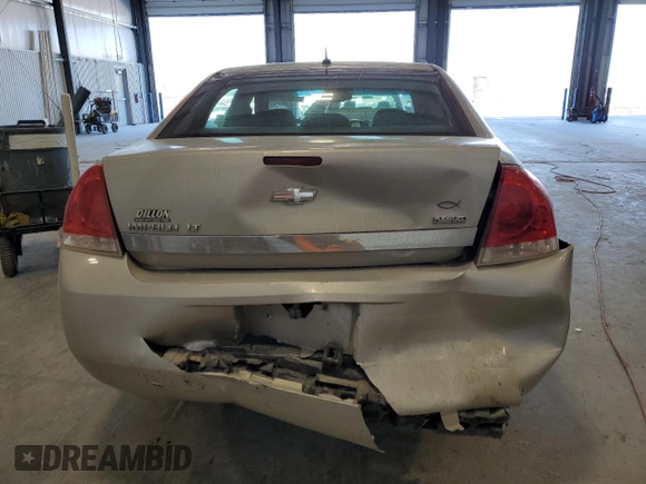 2007 Chevrolet Impala LT with VIN 2G1WT58K979297217, listed as a Copart auction lot 53323415 with 175,362 mi miles and Salvage Title. Bid and sale history available at DreamBid. Image 6.