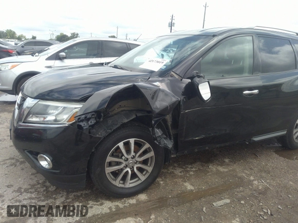 2016 Nissan Pathfinder S with VIN 5N1AR2MN8GC609563, listed as a IAAI auction lot 42173019 with 157,985 mi miles and . Bid and sale history available at DreamBid. Image 6.
